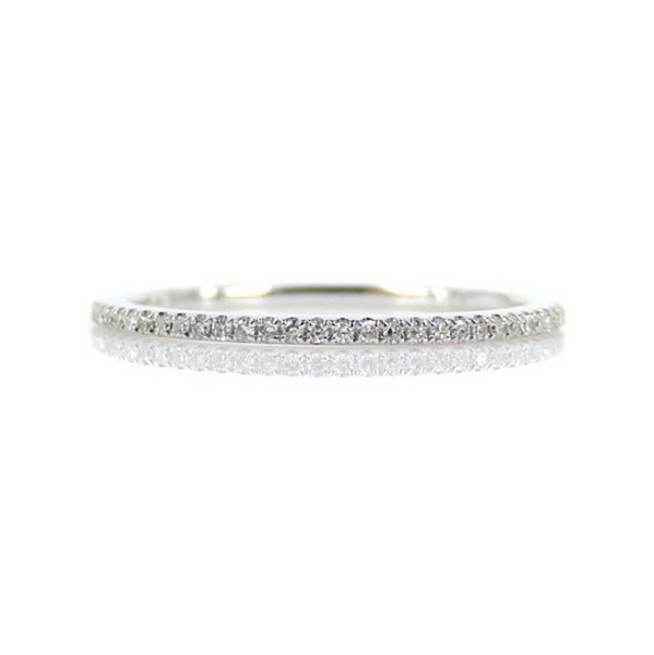 【ナンバリング】Pave Sleek Band Tetsuya🌚Akiyama🌝 | @5lack6 板橋区リング🪐💎 k14YG/WG