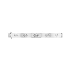 18K Gold Marquise Diamond Flush-Set Hinge Bangle (1.21 ct TW)