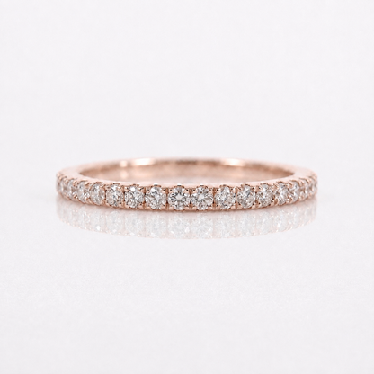1.5mm Natural Diamond Full Eternity Band