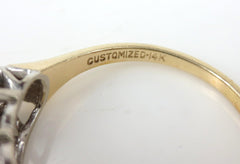 Late Victorian Five Stone Diamond Ring - 0.50cts T.W