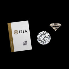 GIA 0.33ct F VS2 Bezel Set Diamond Solitaire Pendant Necklace.