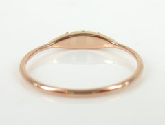 Seven-Stones Graduated Round Diamond Ring - 18K Rose Gold