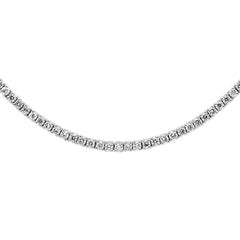 2.05cts Natural Diamonds Tennis Necklace -18K White Gold
