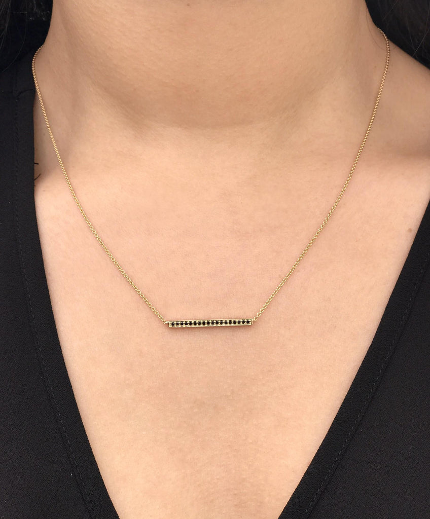 Mini best sale bar necklace