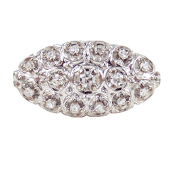 Vintage Diamonds Cluster Ring