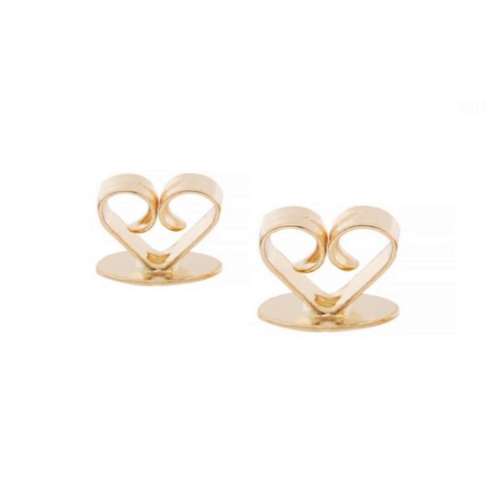 14Kt Gold Iconic Curving Petal Stud Earrings – Avis Diamond Galleries